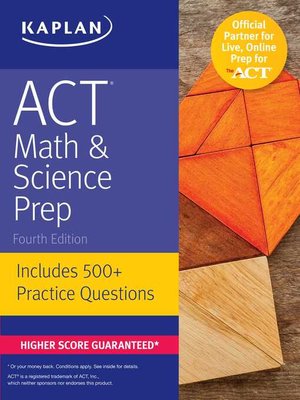 cover image of ACT Math & Science Prep